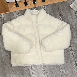 Divided Cream Kids Puffer Jacket